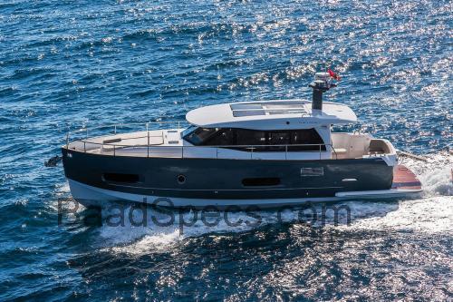 Azimut Magellano 43 HT anmeldelser og tekniske specifikationer